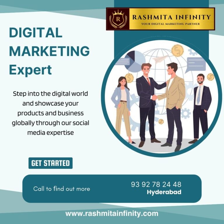 Best Digital Marketing Agency in Hyderabad – Rashmitha
