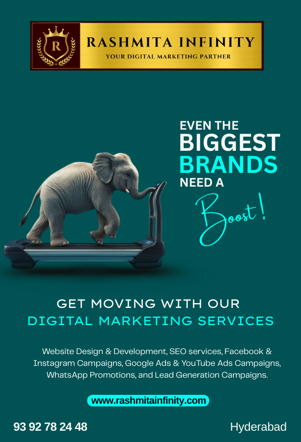 “Best Google Ads Agency Hyderabad – Boost Sales with Rashmita Infinity”