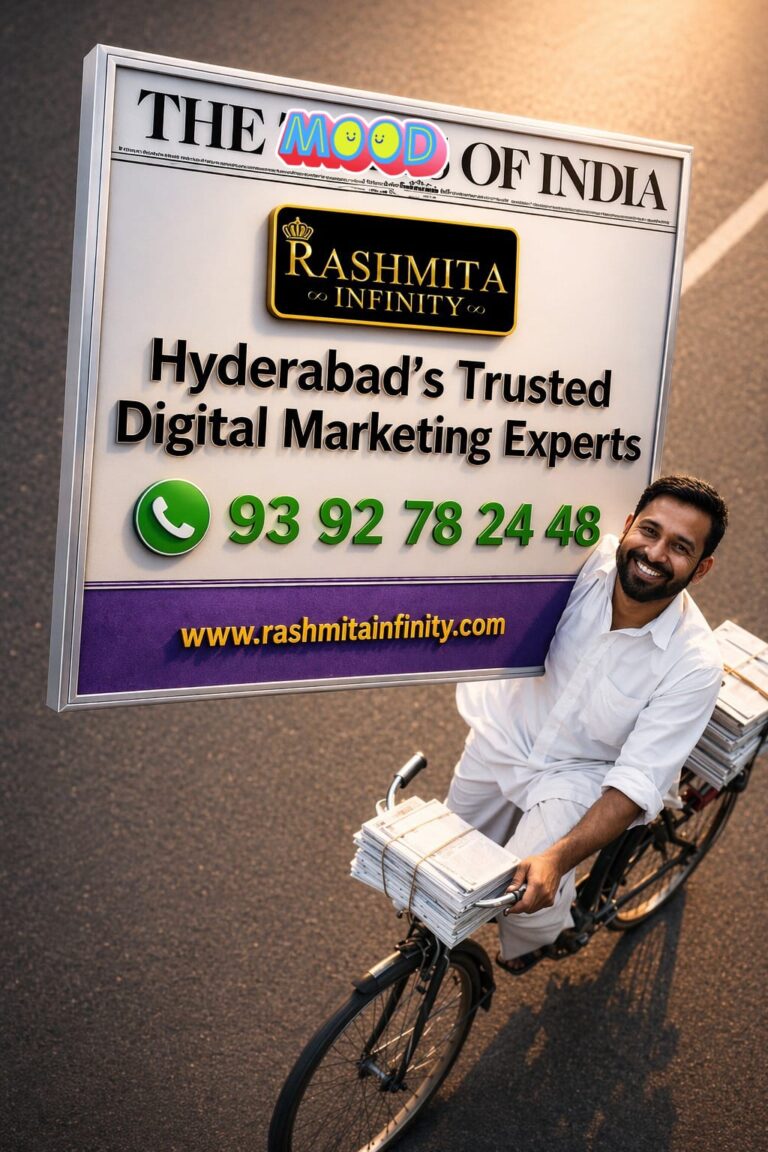 Digital Marketing Agency in Hyderabad | Rashmita Infinity