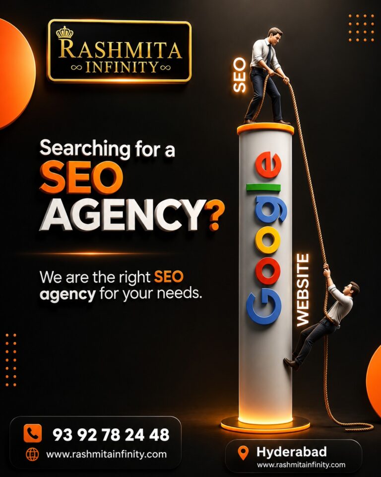SEO Company for eCommerce Websites in Hyderabad | Rashmita Infinity
