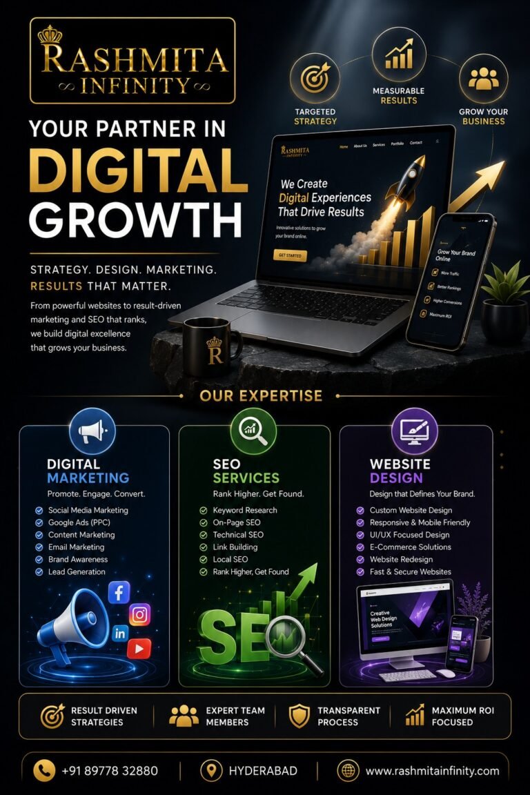 Affordable SEO-Friendly Website Design Services Hyderabad